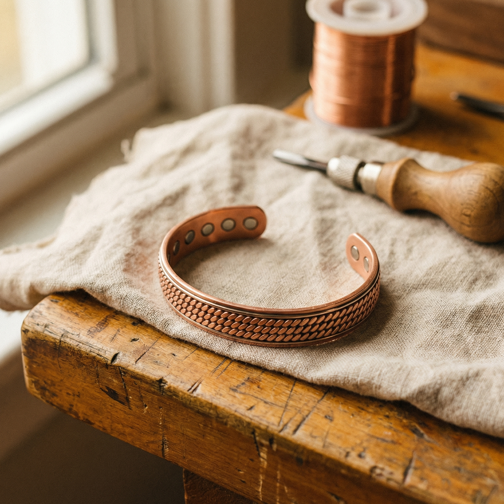 Swell Copper Bracelet