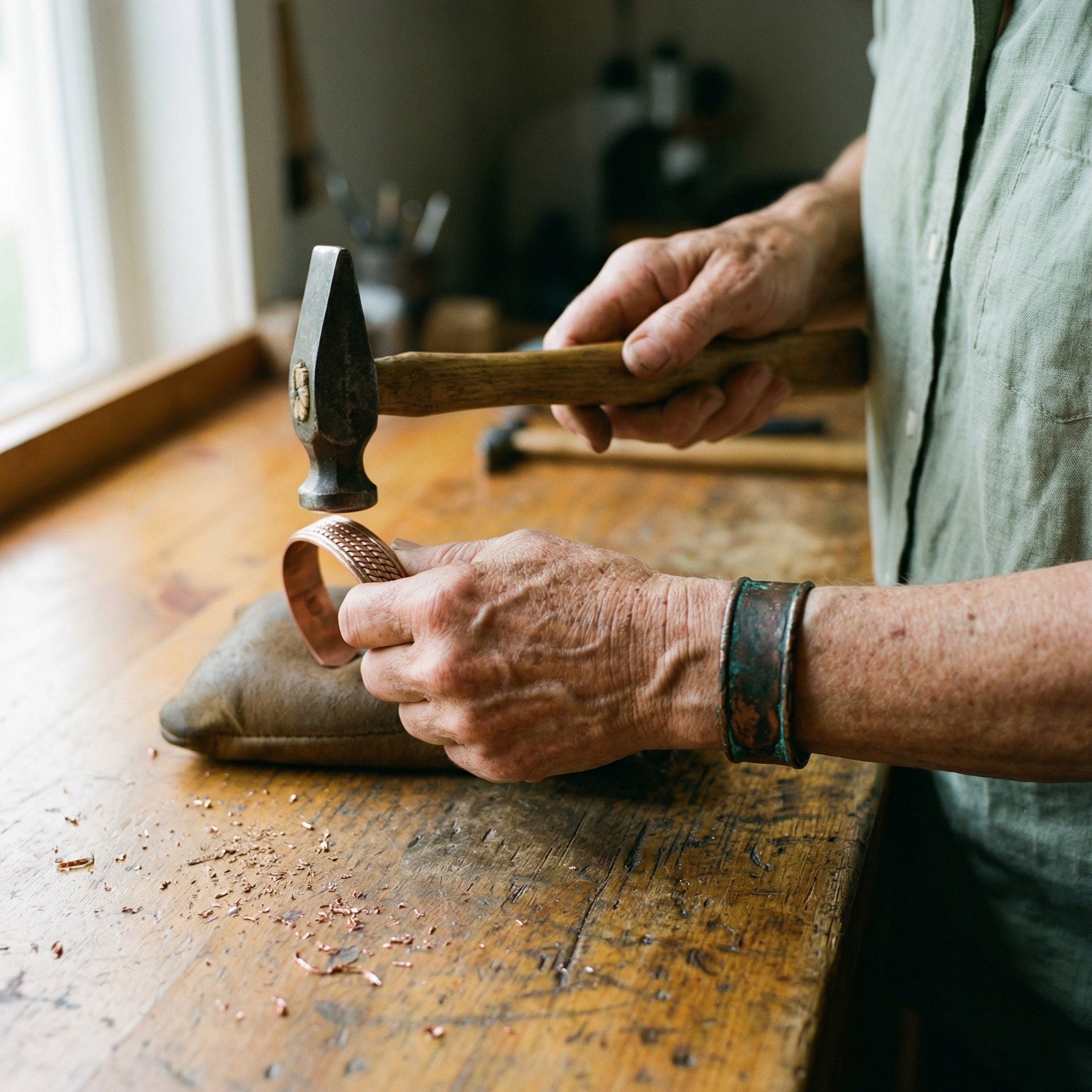 Swell Copper Bracelet