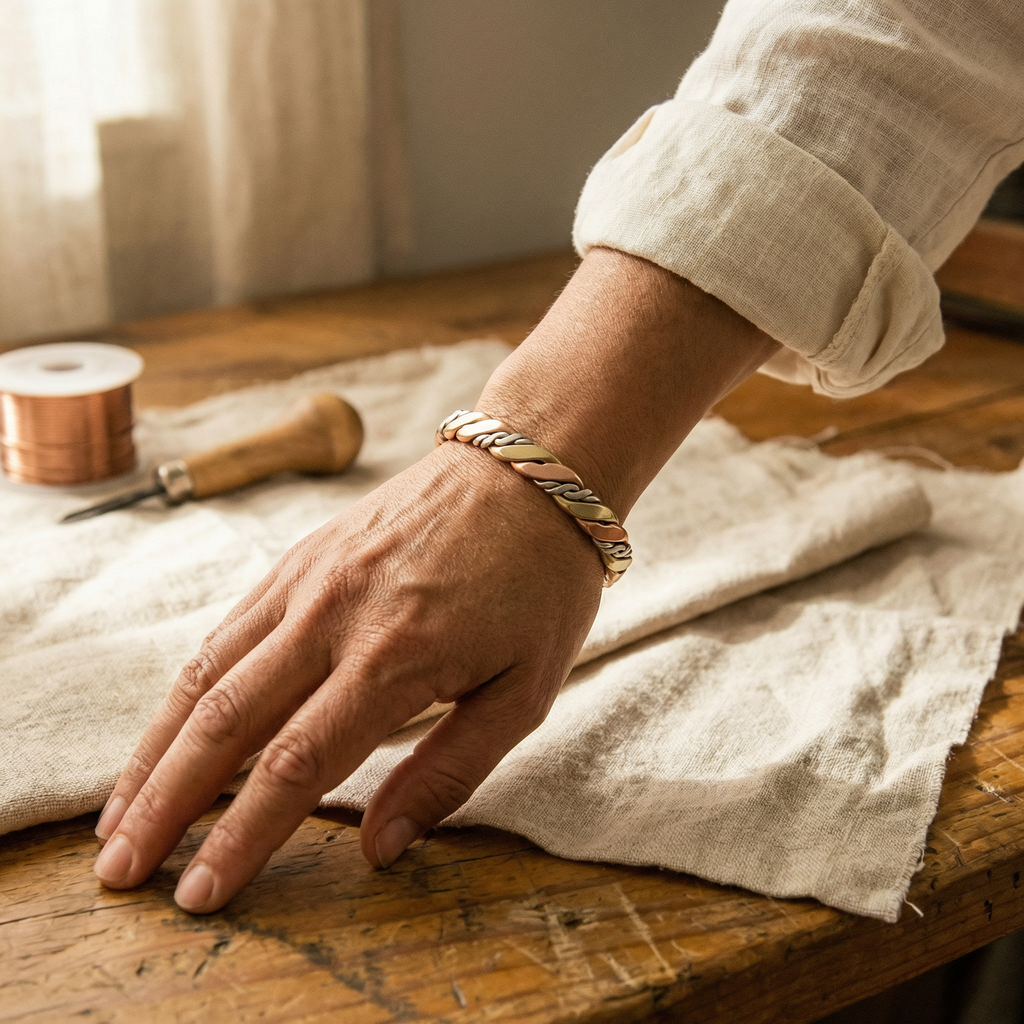 Slate Copper Bracelet