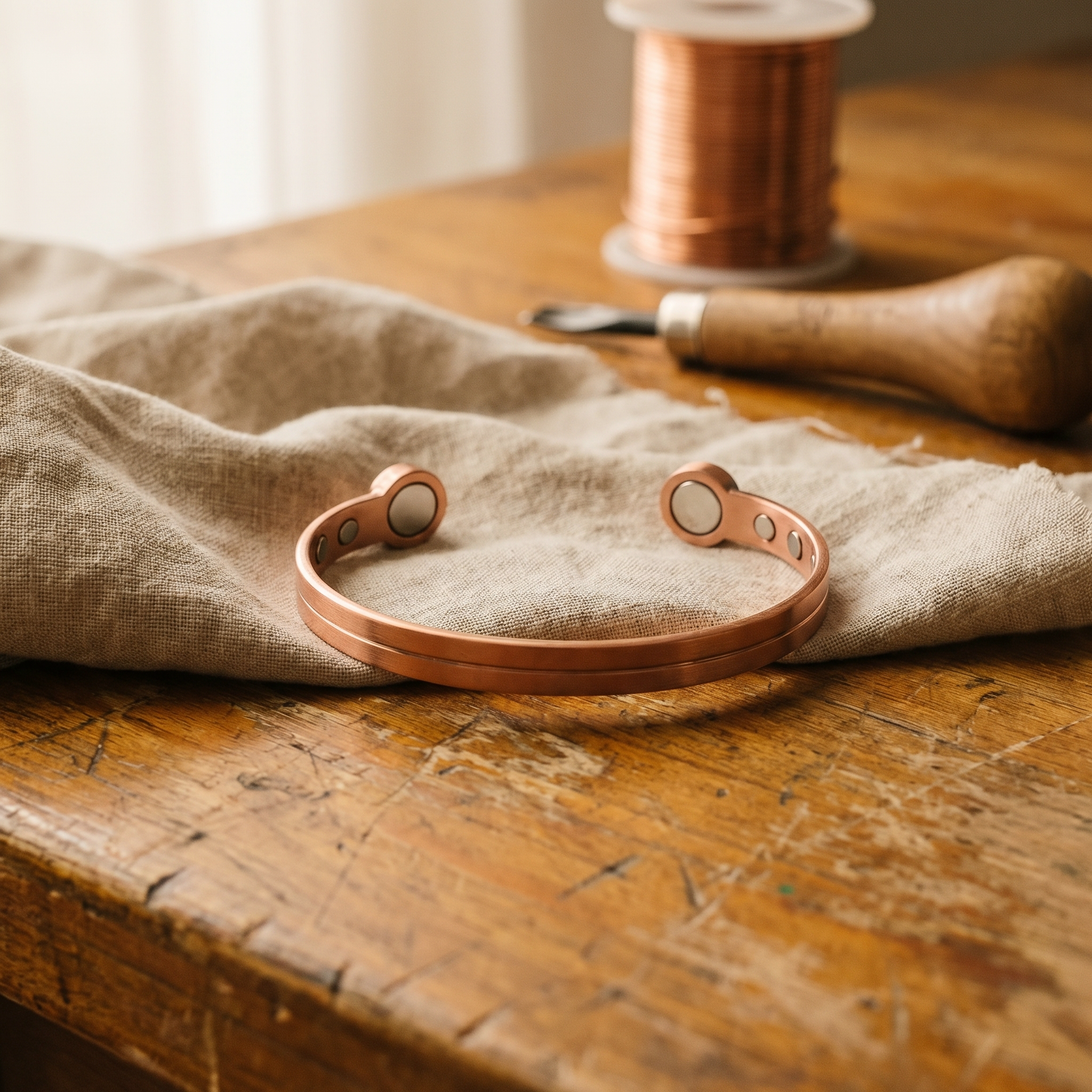 Taper Copper Bracelet