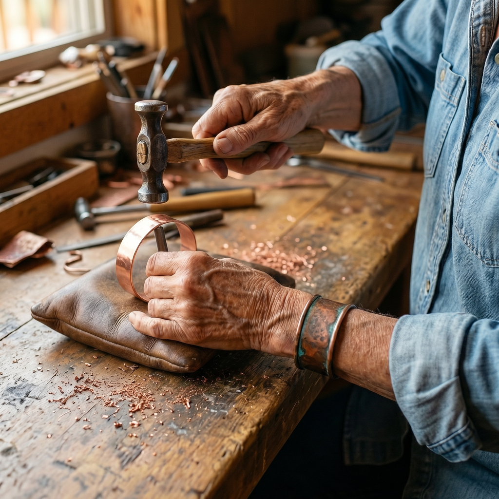 Taper Copper Bracelet