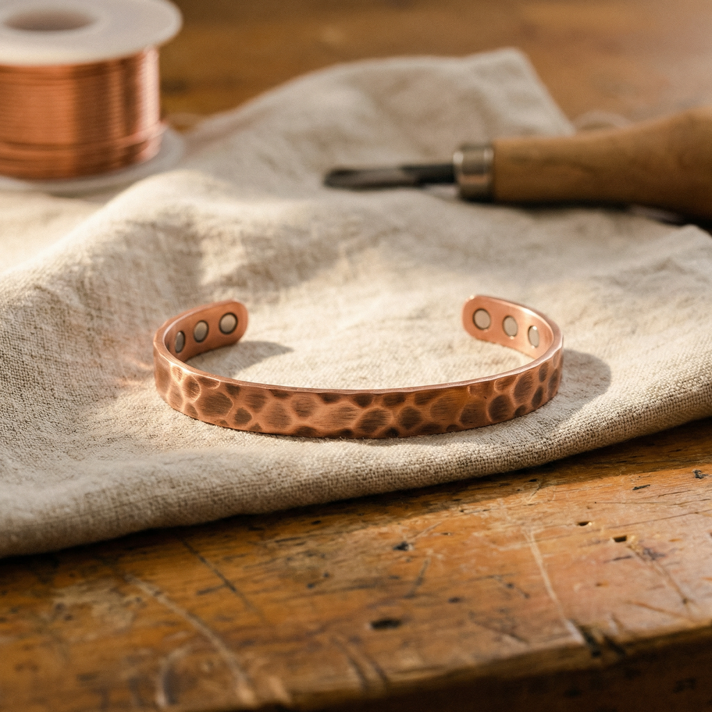 Groove Copper Bracelet