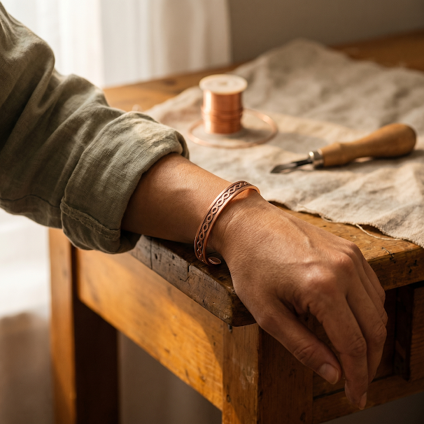 Eddy Copper Bracelet