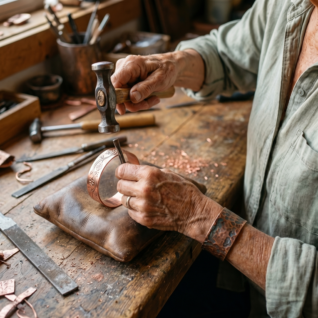 Chime Copper Bracelet