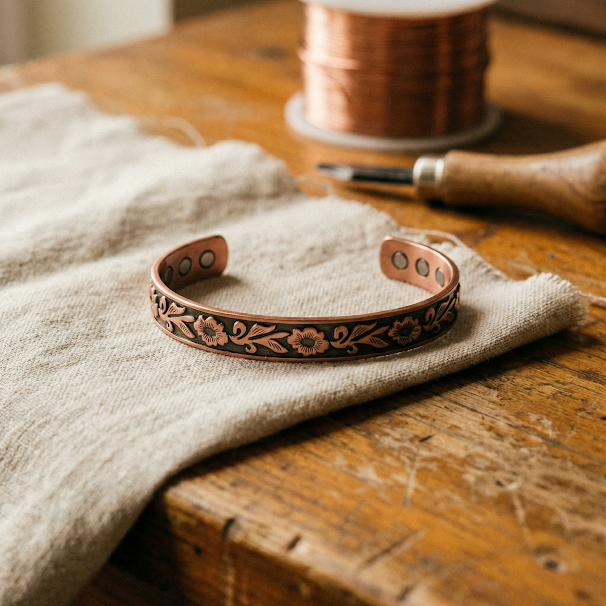 Ivy Copper Bracelet