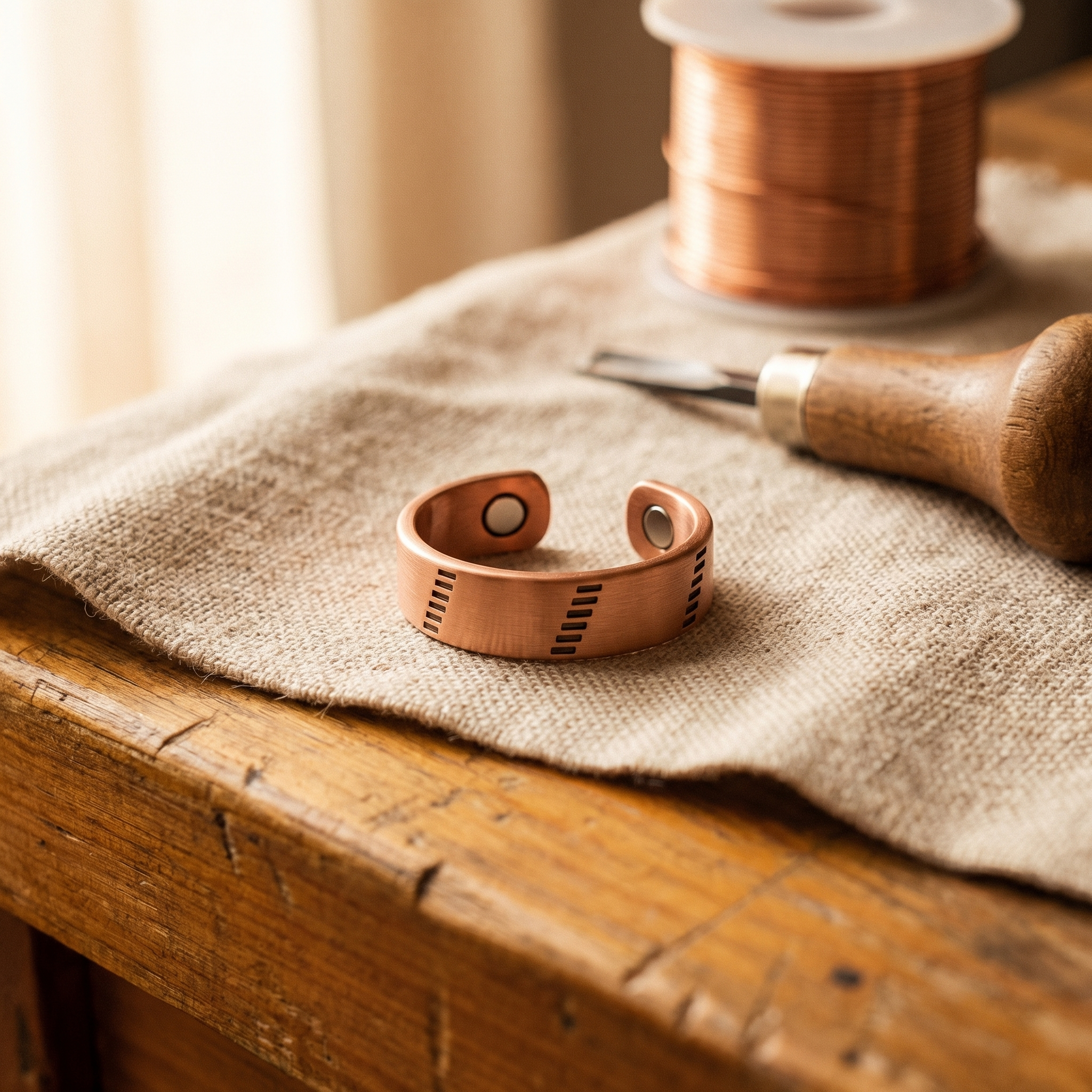 Grate Copper Ring