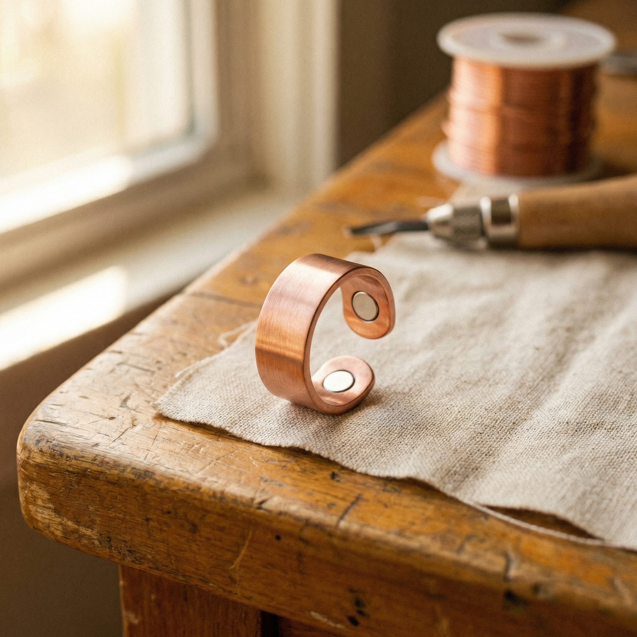 Braze Copper Ring