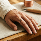 Cinder Copper Ring