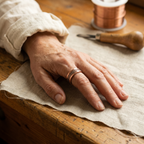 Lattice Copper Ring
