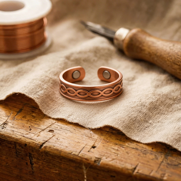 Cinder Copper Ring