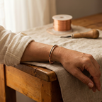 Sinew Copper Bracelet