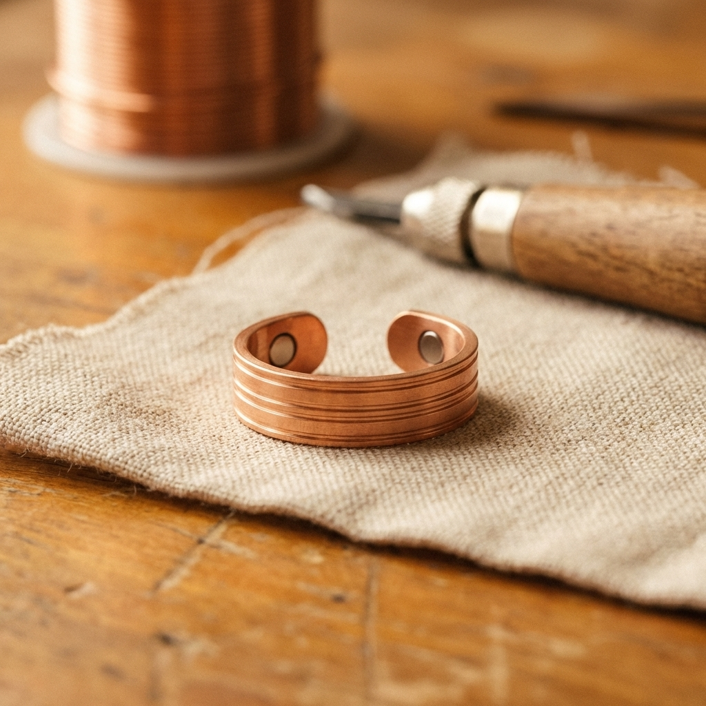 Loop Copper Ring