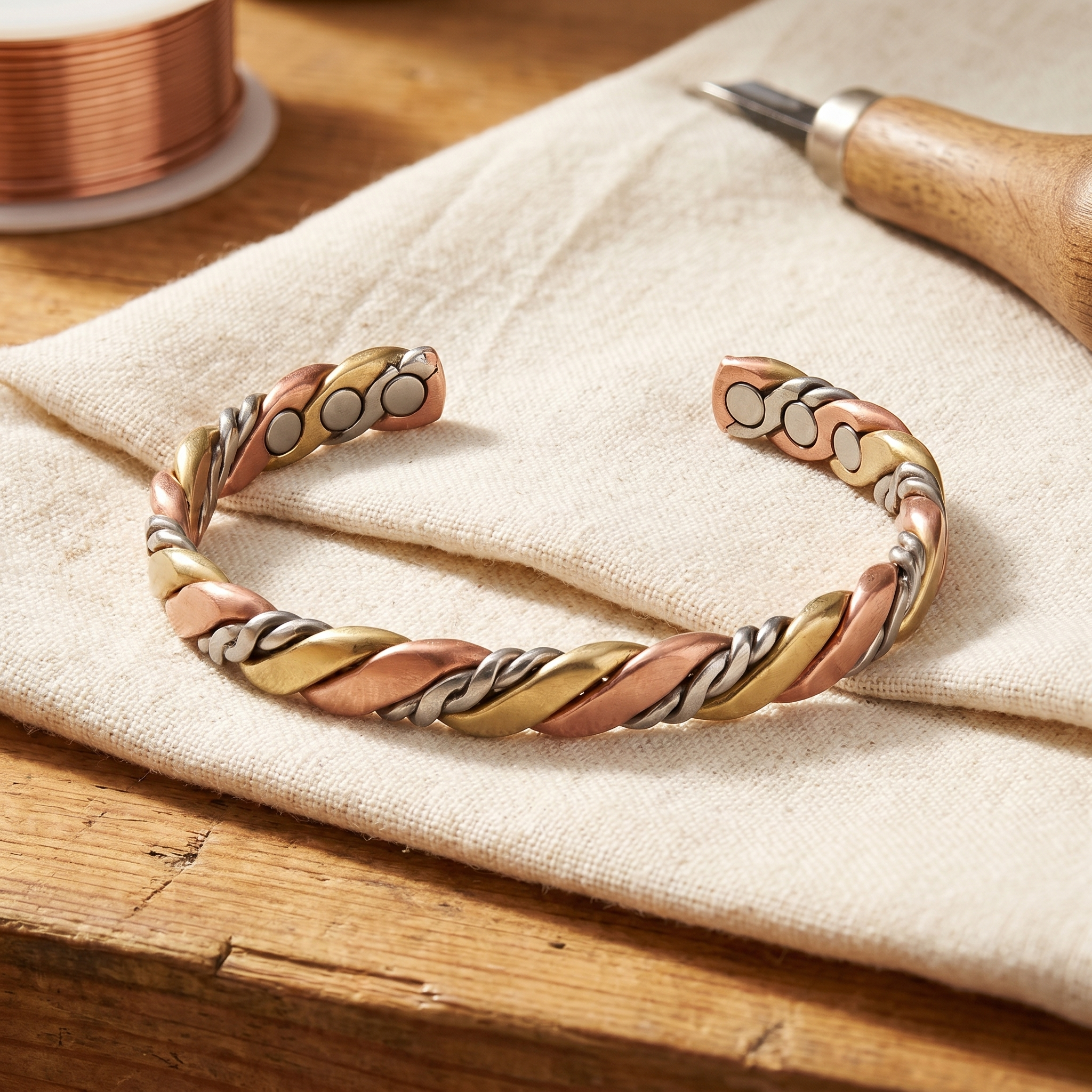 Slate Copper Bracelet