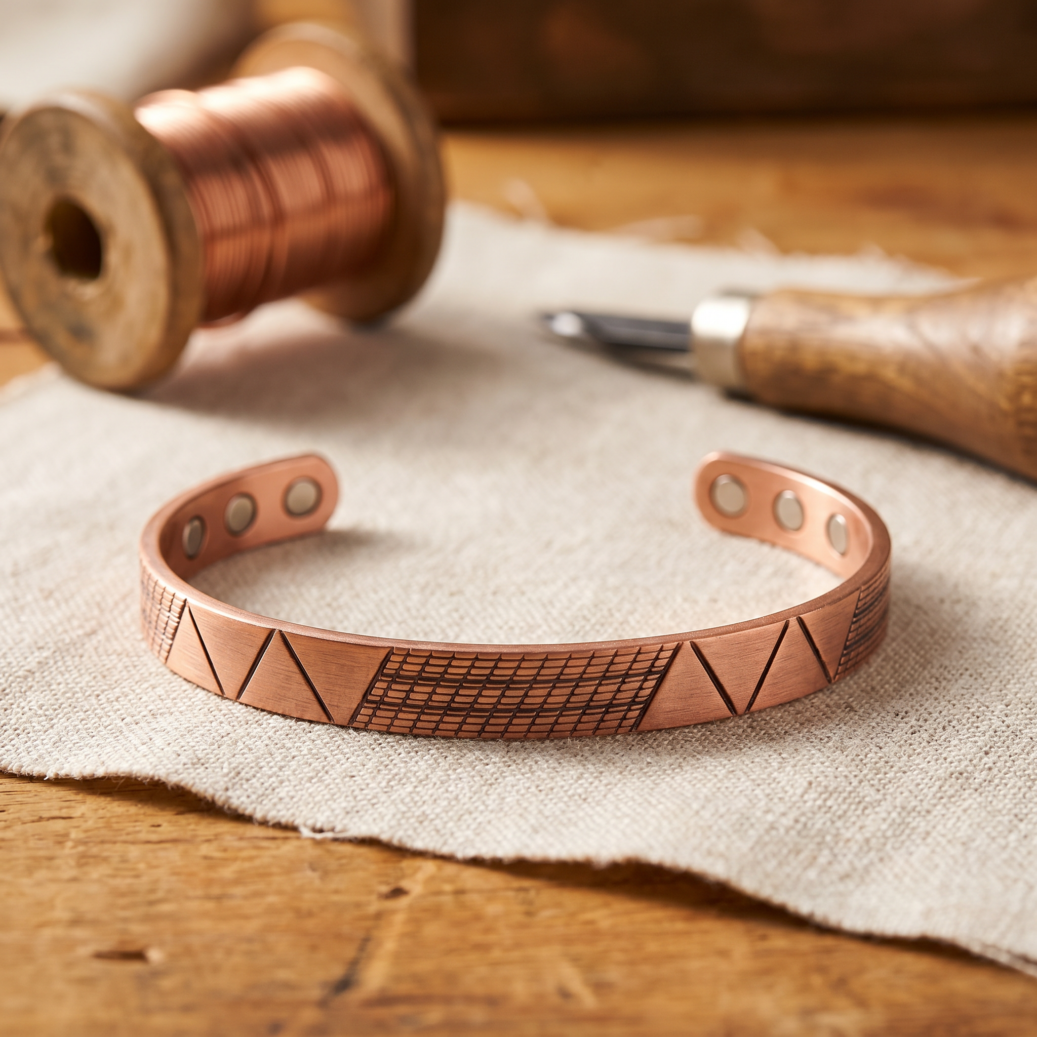 Summit Copper Bracelet