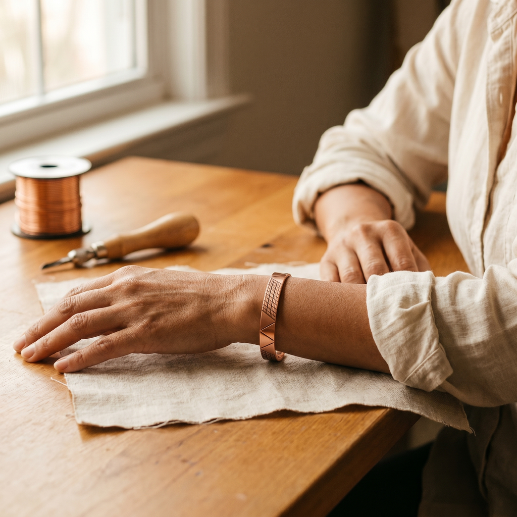 Summit Copper Bracelet