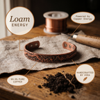 Peat Copper Bracelet