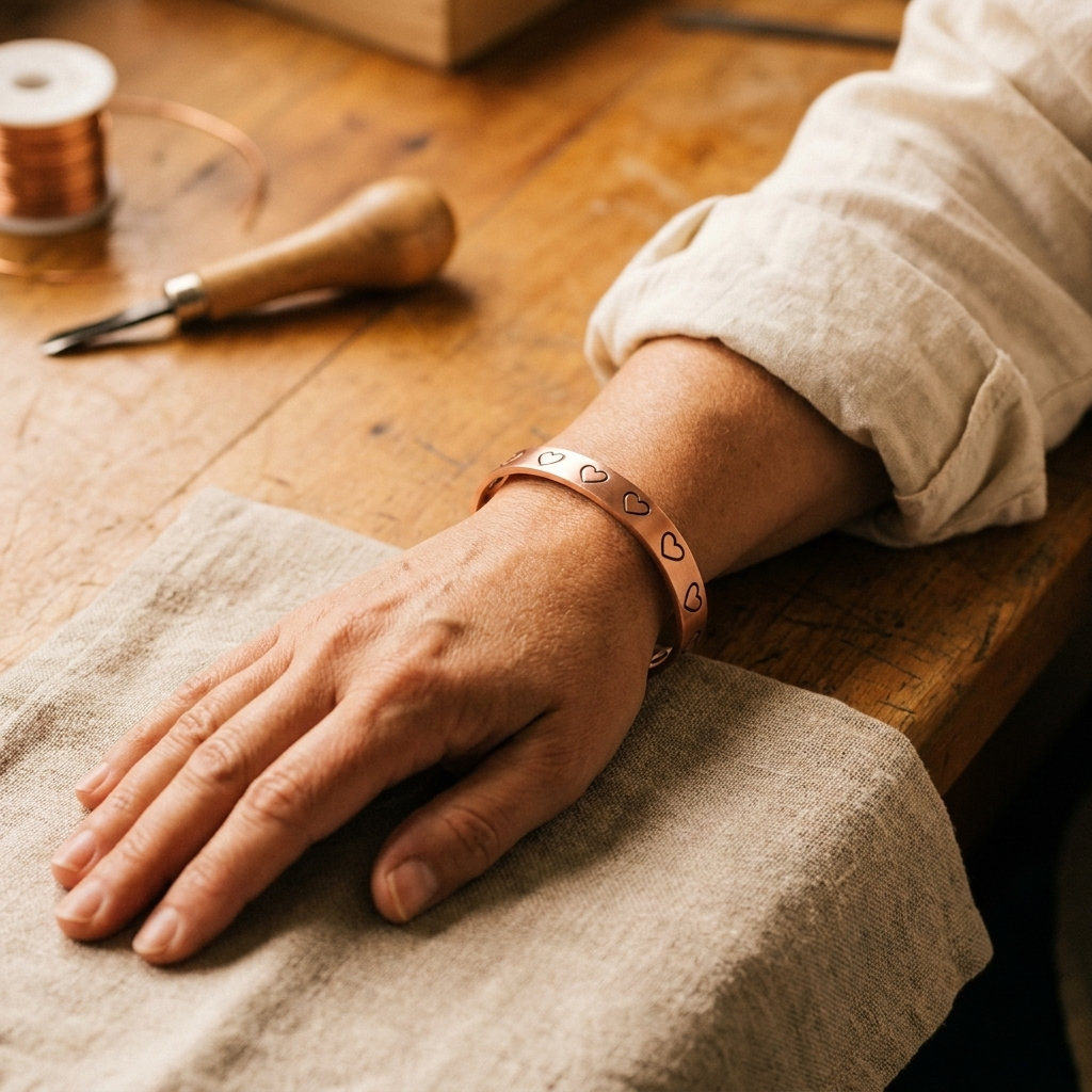 Ember Copper Bracelet