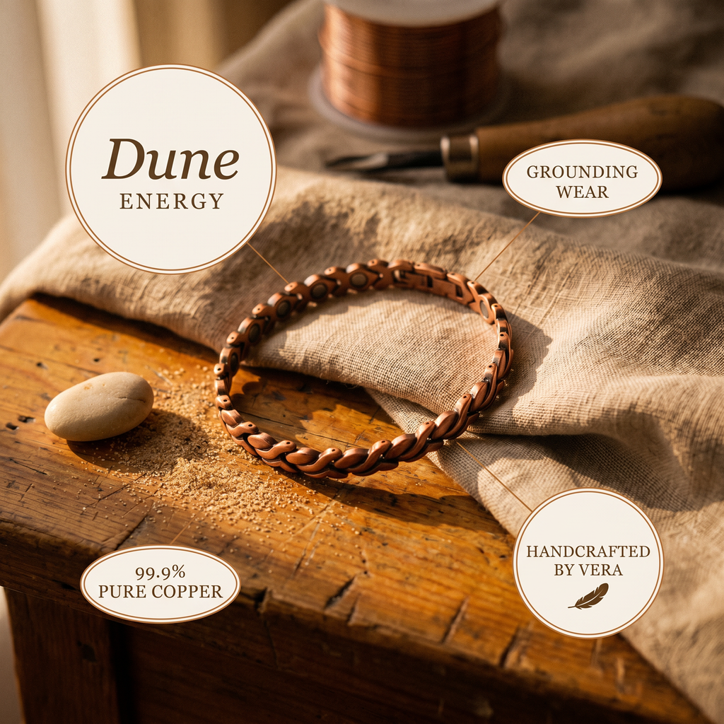 Bank Copper Anklet