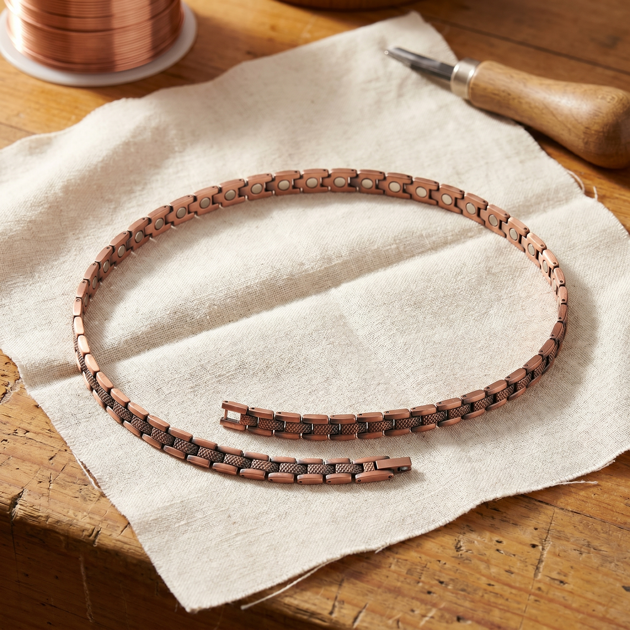 Veil Copper Necklace