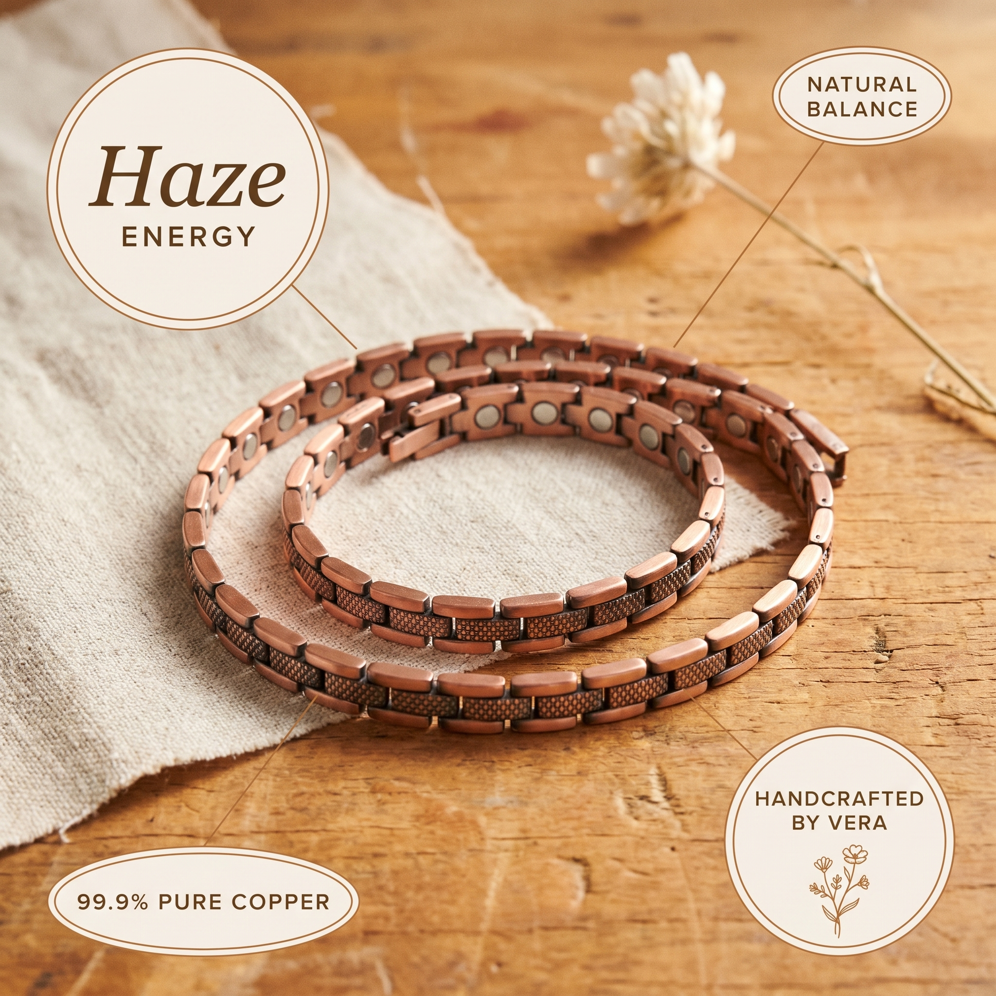 Veil Copper Necklace