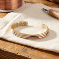 Down Copper Bracelet
