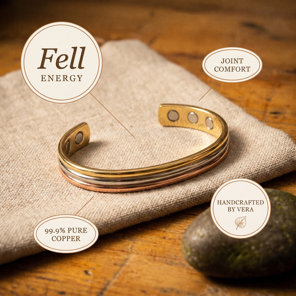 Down Copper Bracelet