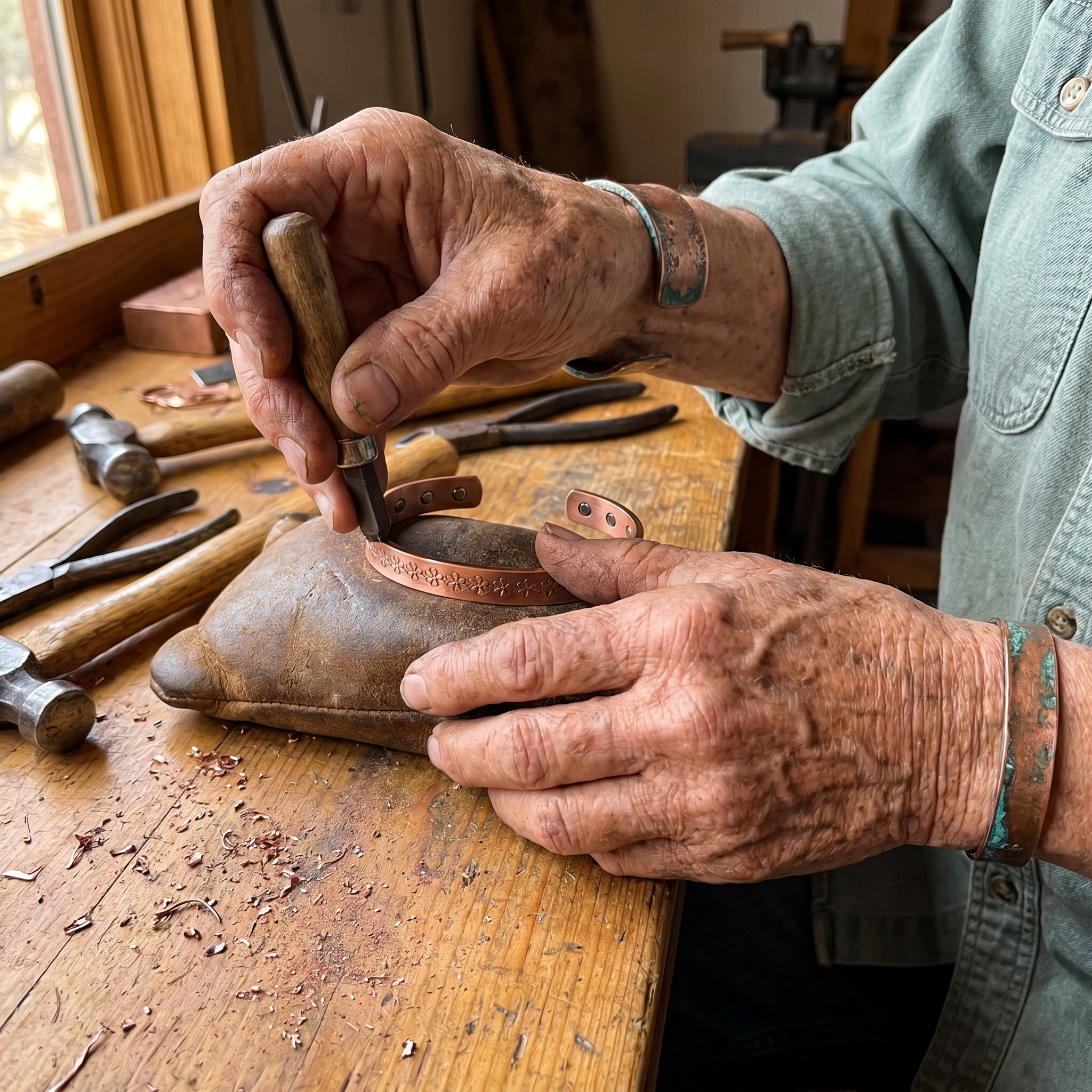 Mere Copper Bracelet
