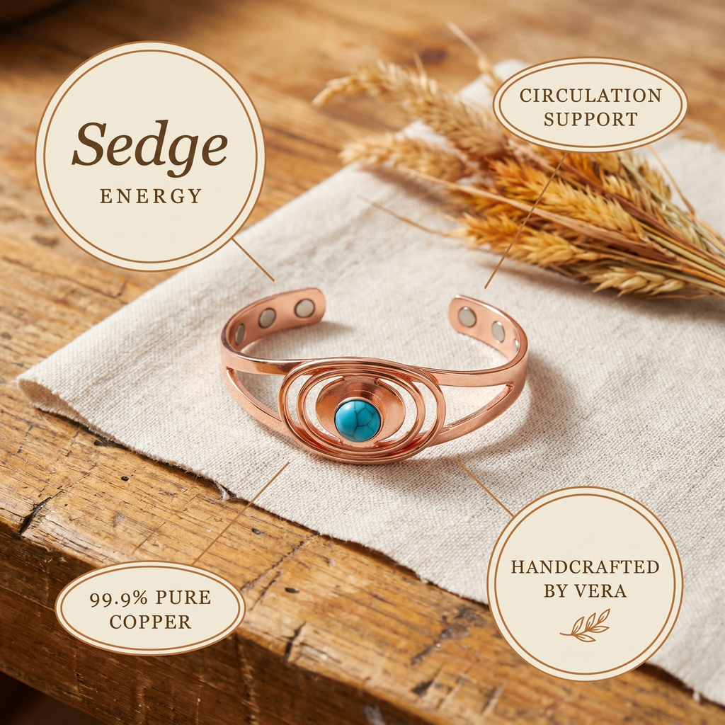 Reed Copper Bracelet