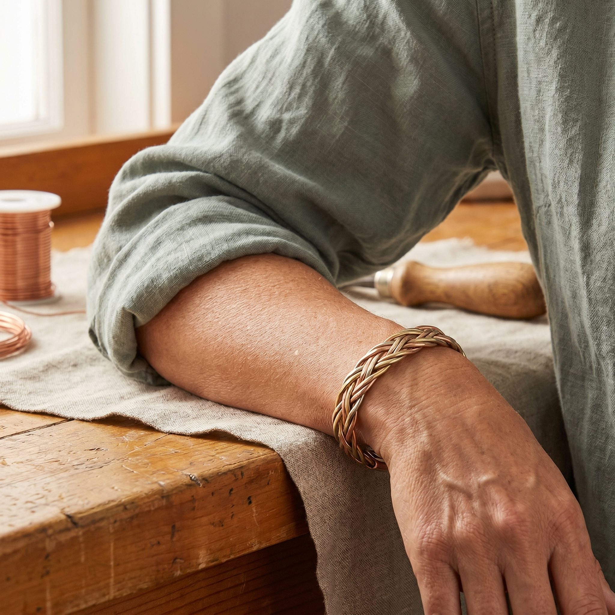Fen Copper Bracelet