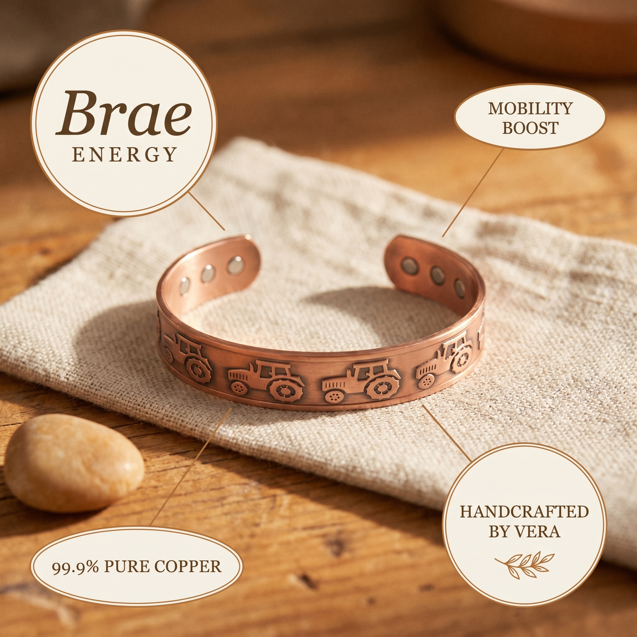Knoll Copper Bracelet