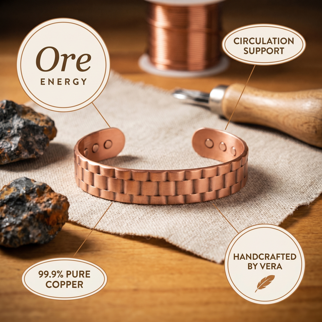 Lode Men's Copper Bracelet