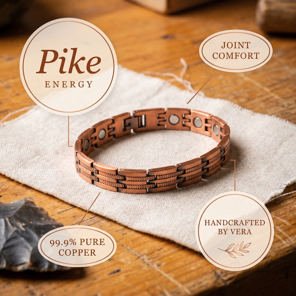 Spur Men's Copper Bracelet
