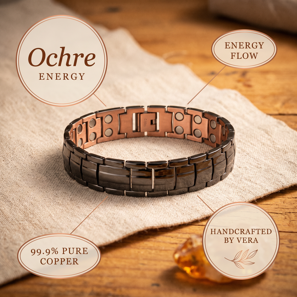 Umber Men's Copper Bracelet