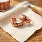 Combe Copper Earrings