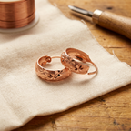 Frost Copper Earrings