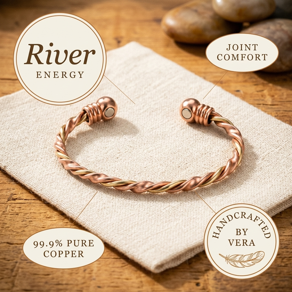 Brook Copper Bracelet
