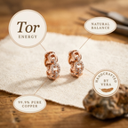 Peak Copper Earrings