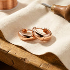Finch Copper Hoop Earrings