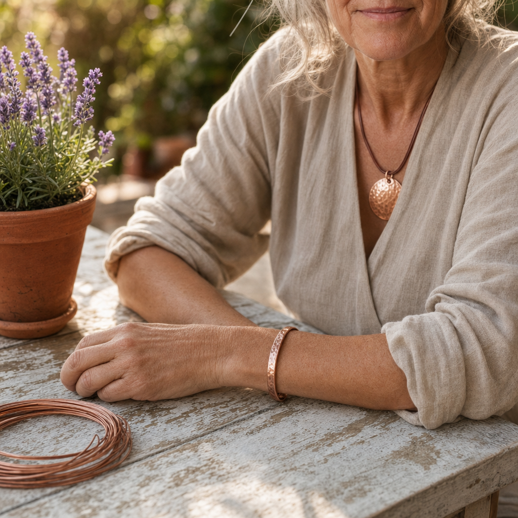 Husk Copper Bracelet
