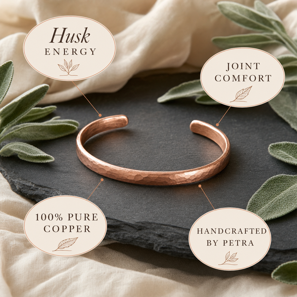 Husk Copper Bracelet
