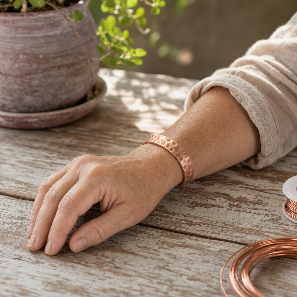 Keystone Copper Bracelet