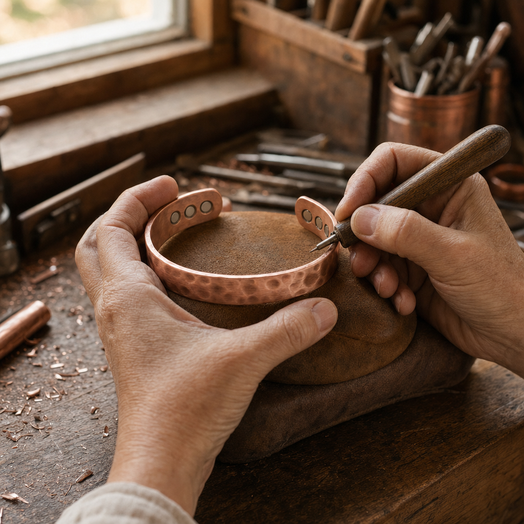 Keystone Copper Bracelet