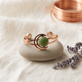 Orb Green Copper Bracelet
