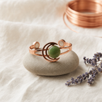 Orb Green Copper Bracelet