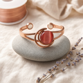 Orb Pink Copper Bracelet