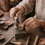 Peak Copper Earrings