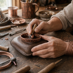 Peat Copper Bracelet