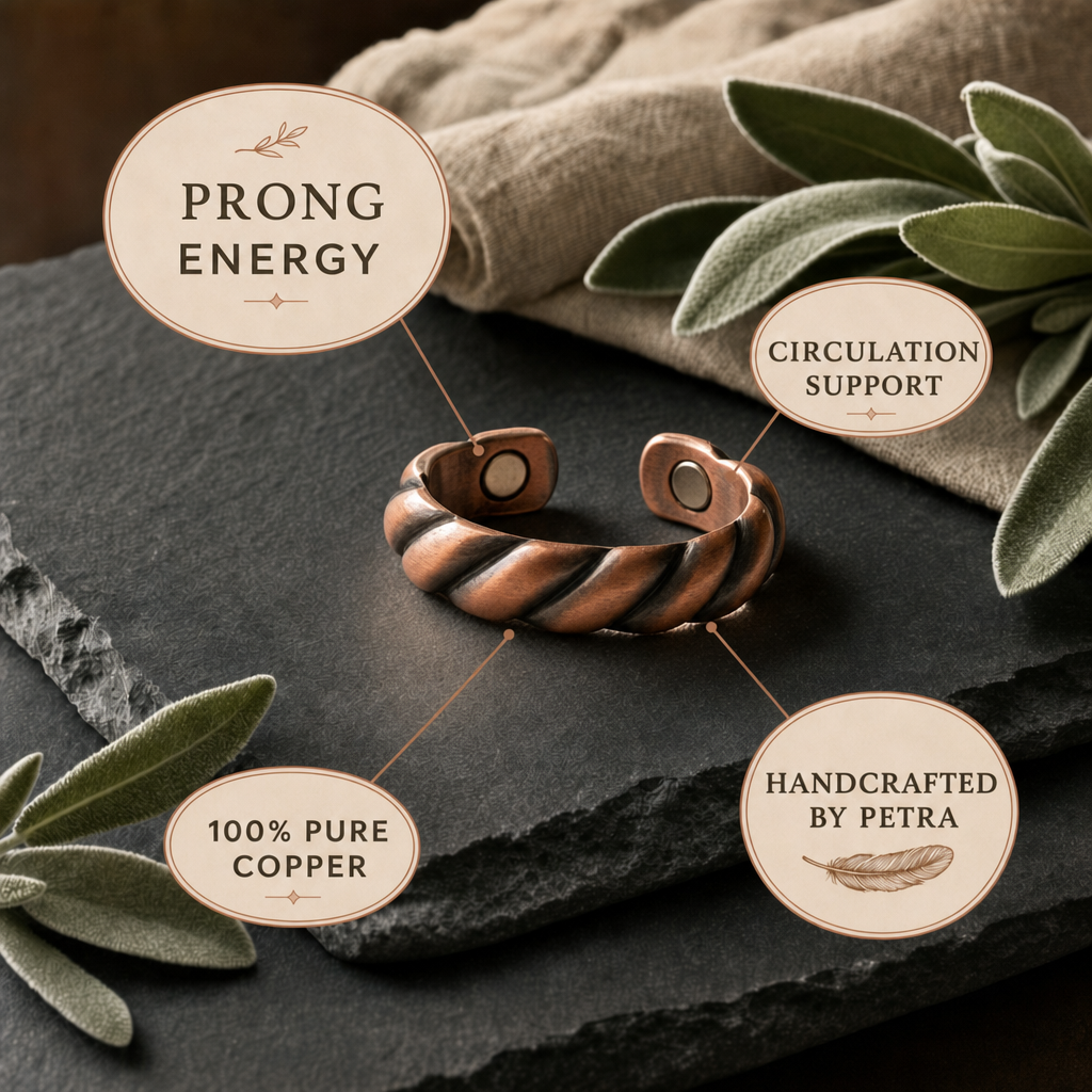 Prong Copper Ring