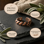 Prong Copper Ring