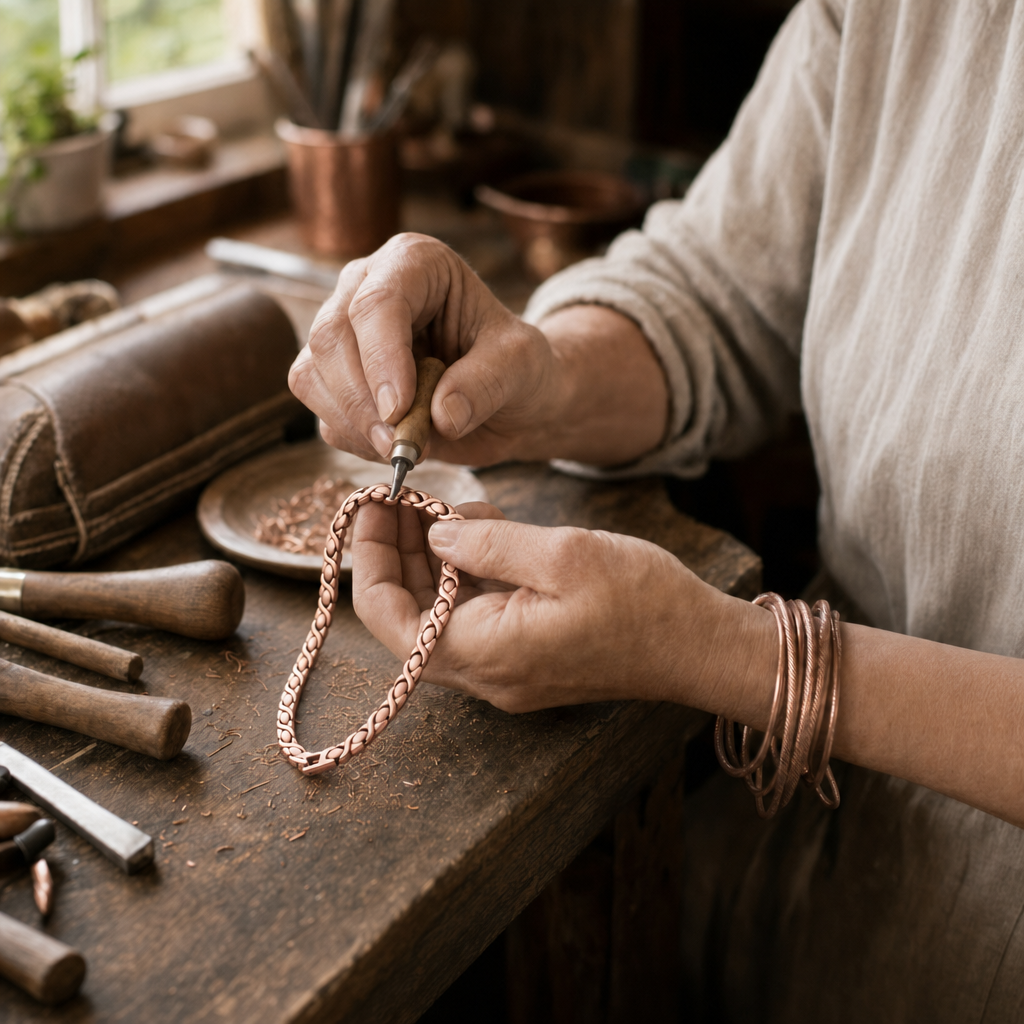 Birch Copper Necklace